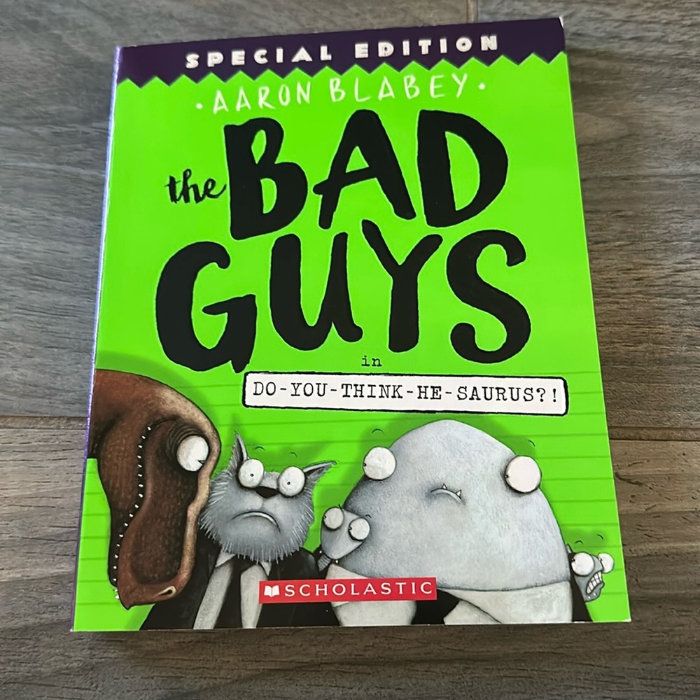 Special edition The bad guys in DO-YOU-THINK-HE-SAURUS?!
